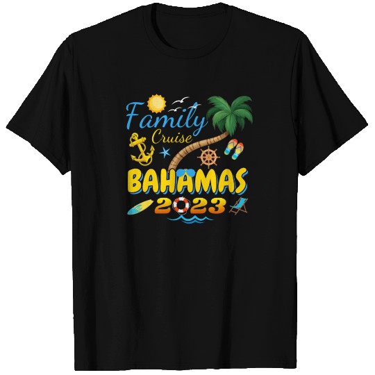 Family Cruise Bahamas 2023 Matching Group Summer T Shirts
