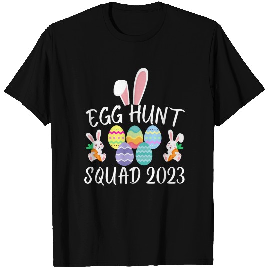 Egg Hunt Squad 2023 Egg Hunt Funny Easter Day 2023 T Shirts