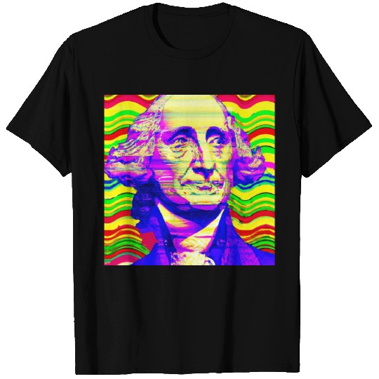 Trippy George Washington T Shirts