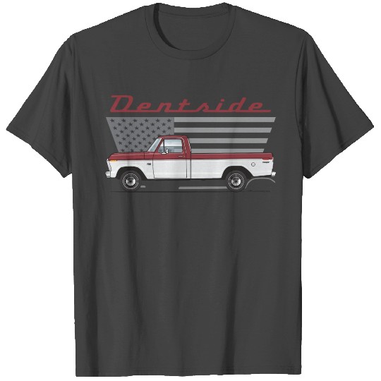Dentside Royal Maroon T Shirts