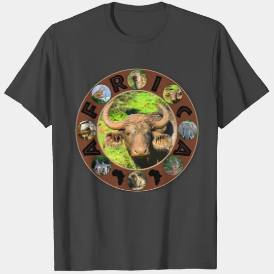 Muddy Buffalo Africa Circle T Shirts