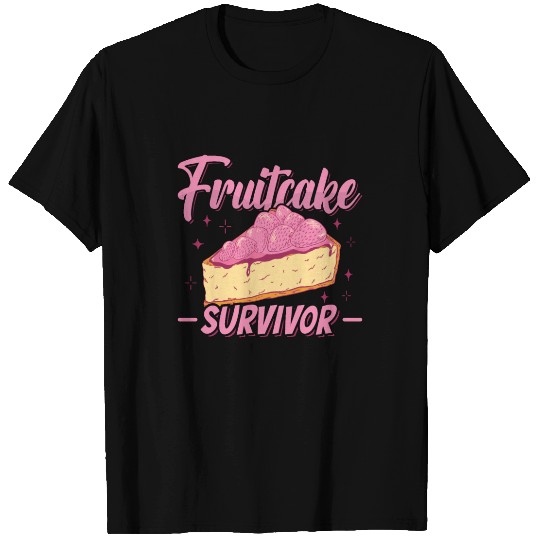 Fruitcake Survivor Nutrition Facts Thanksgiving T Shirts