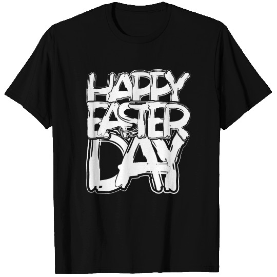 Happy Easter Day White T Shirts