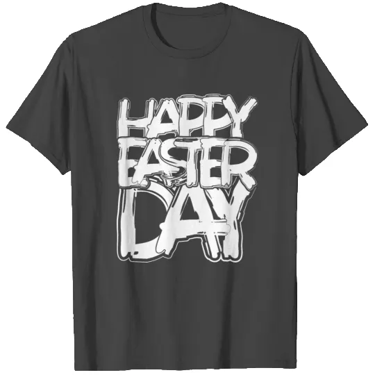 Happy Easter Day White T Shirts