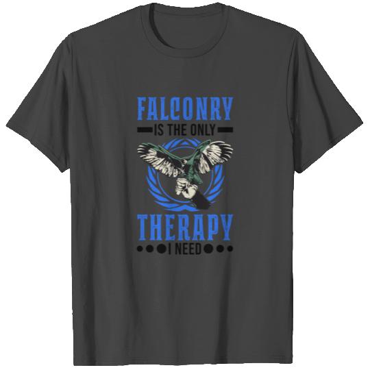 Falcon Therapy Falconry Kestrel T Shirts