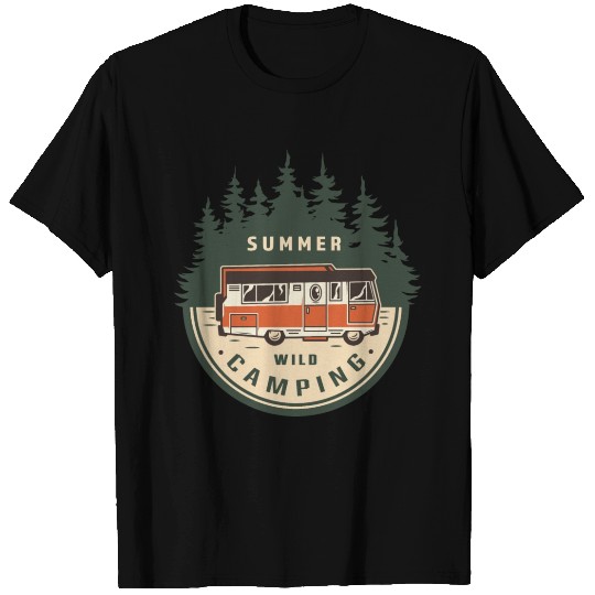SUMMER WILD CAMPING T Shirts