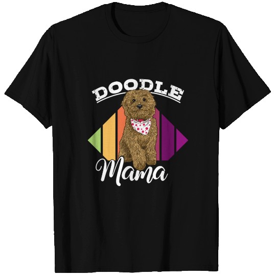 Womens Doodle Mama Labradoodle Goldendoodle T Shirts