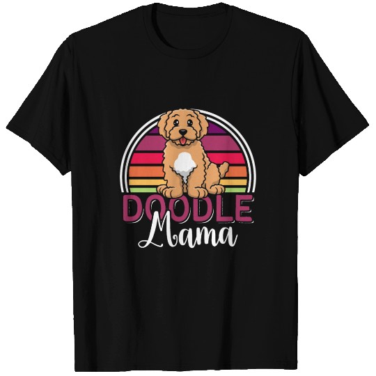 Womens Doodle Mama Labradoodle Goldendoodle T Shirts