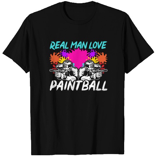 Paintball Paint Gun Paintball Player Paintballer T Shirts