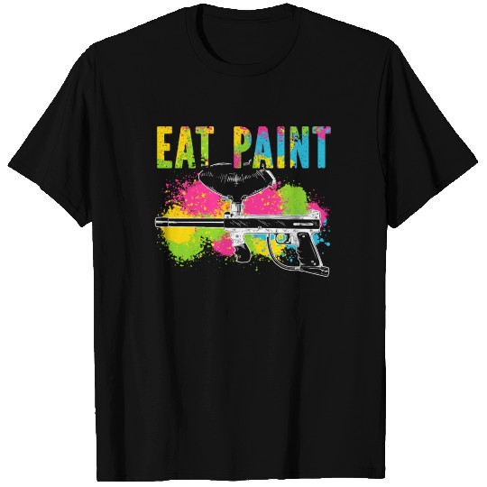 Paintball Paint Gun Paintball Player Paintballer T Shirts
