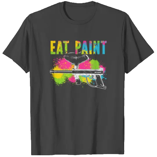 Paintball Paint Gun Paintball Player Paintballer T Shirts