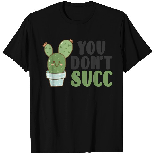 Plant Lover Cute Succulents Cacti Plants T Shirts