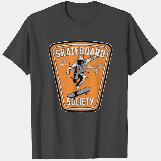 Skateboard Society Skater Skate Skating T Shirts