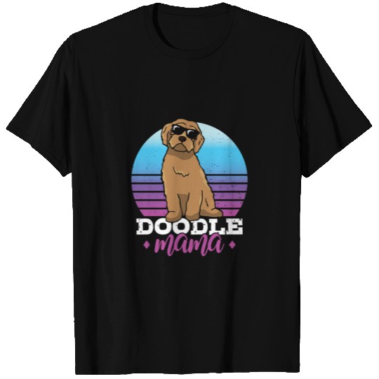 Womens Doodle Mama Labradoodle Goldendoodle T Shirts