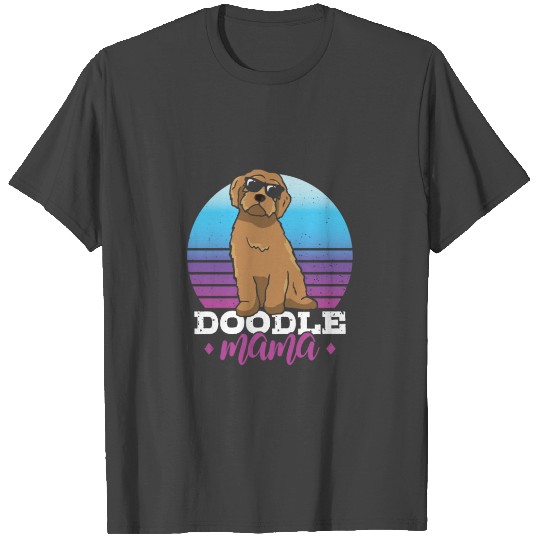 Womens Doodle Mama Labradoodle Goldendoodle T Shirts