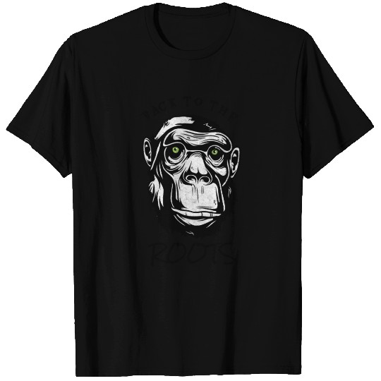 Back To The Roots Evolution Monkey Primate T Shirts