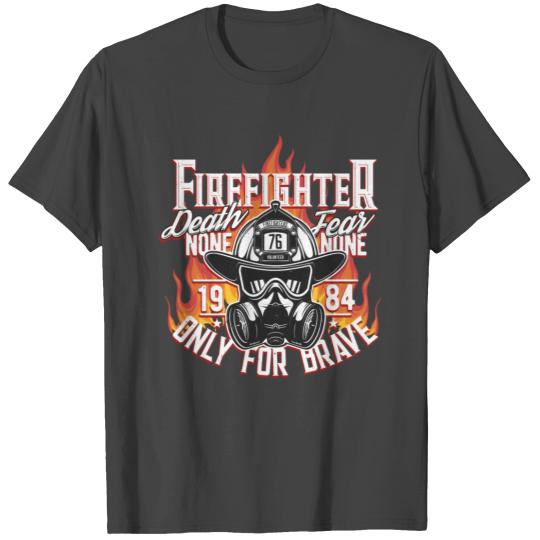 Volunteer Fire Brigade Firefighter T Shirts