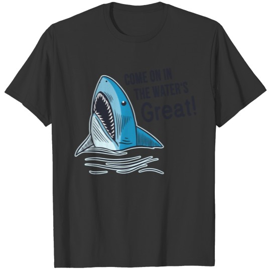 Great White Shark Funny Saying T Shirts