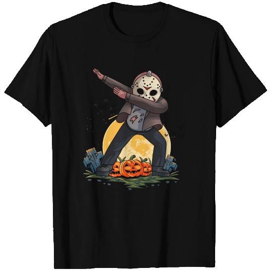 Dabbing Serial Killer Mask Halloween T Shirts