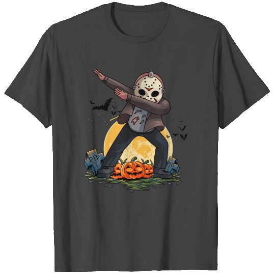 Dabbing Serial Killer Mask Halloween T Shirts