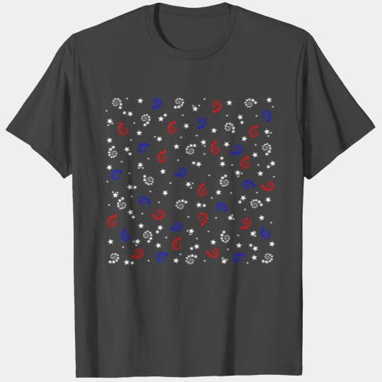 Fourth of July Patchwork Pattern - July 4th T Shirts