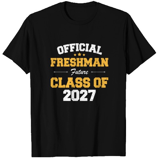 Official Freshman Future Class Of 2027 T Shirts