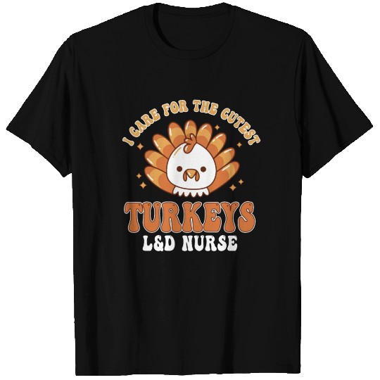 Lovely L&D Nurse Thanksgiving Pun Newborn Baby T Shirts