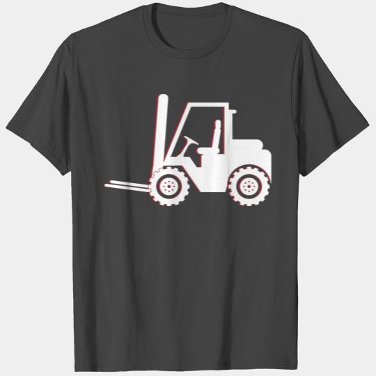 Retro Style Forklift Truck Forklift Operator T Shirts