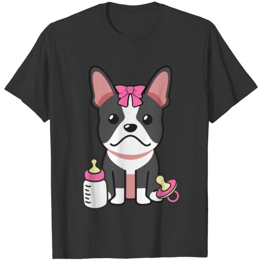 Cute French Bulldog Is A Baby T Shirts
