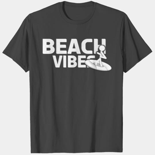 Beach Vibes - Summer Design (White) T Shirts