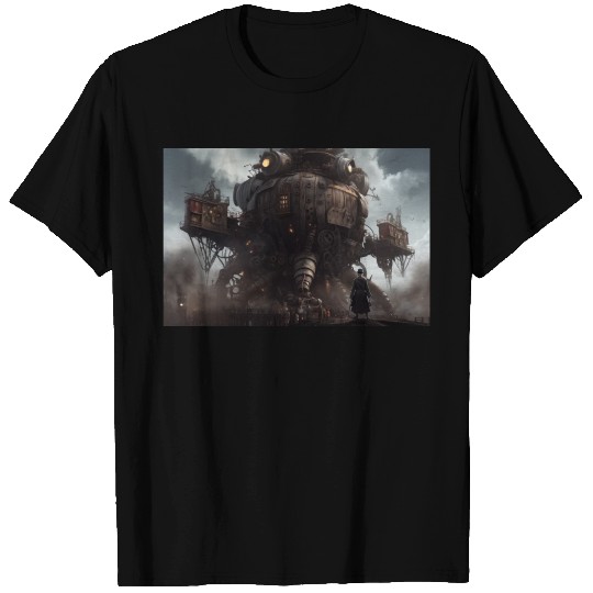 Dangerous Crab like Steampunk machine abstract T Shirts