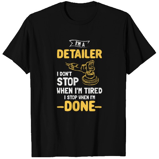 Auto Detailing Car Detailer T Shirts