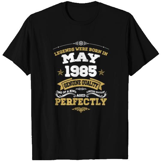 Vintage Aged To Perfection May 1985 T Shirts