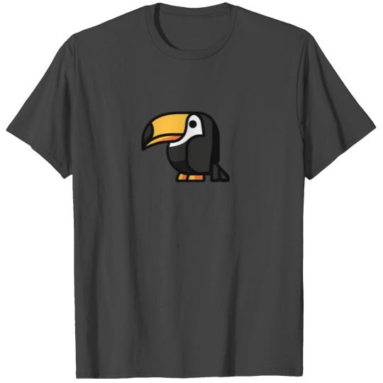 Kawaii Toucan Bird of Paradise Design - Cute Bird T Shirts