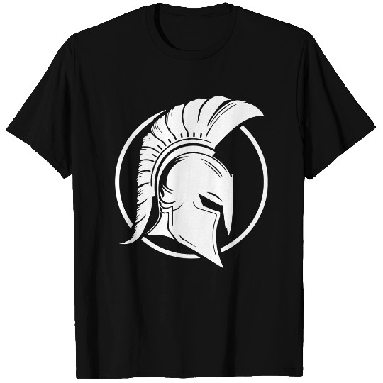 Spartan helmet warrior Sparta T Shirts