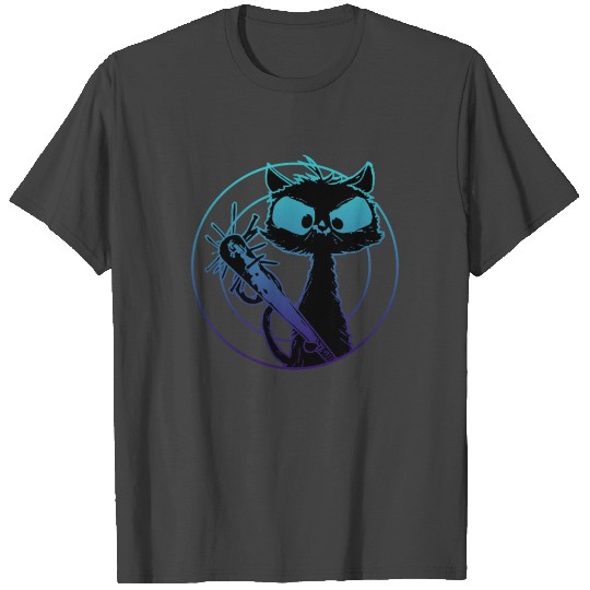 Halloween Retro Cat Vintage Cat T Shirts