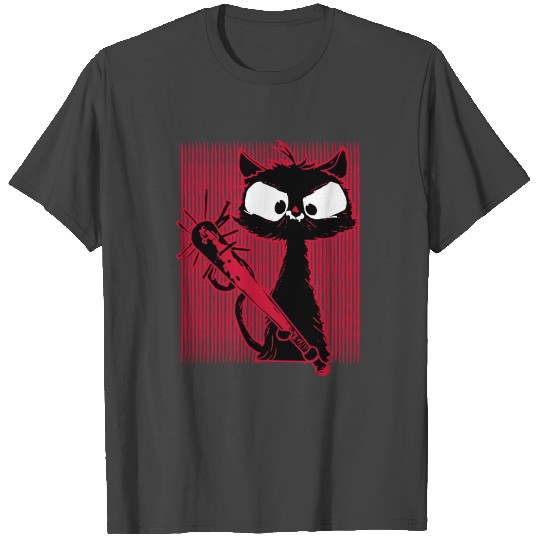 Halloween Retro Cat Vintage Cat T Shirts