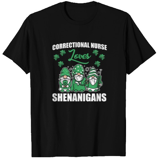 Correctional Nurse St. Patricks Day Costume T Shirts