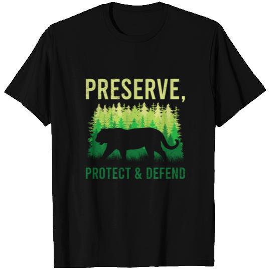 Preserve, Protect & Defend Design Environment T Shirts