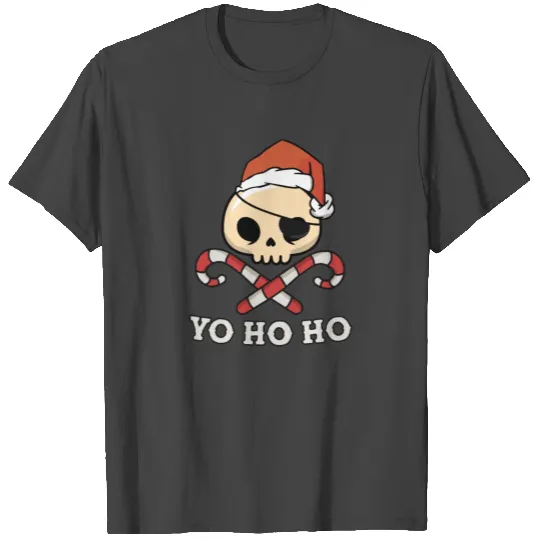 Santa Pirate Funny Christmas - Yo Ho Ho, Pirate T Shirts