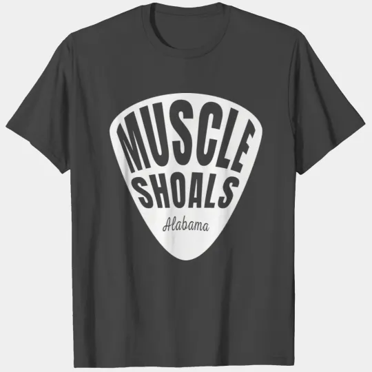 Muscle Shoals Albm Guitar Pick Music Recording T Shirts