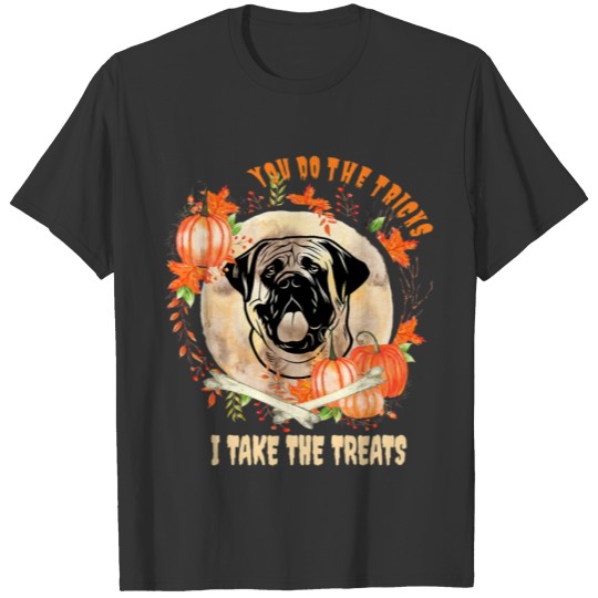 English Mastiff Dog Owner Halloween Pumpkin Humor T Shirts
