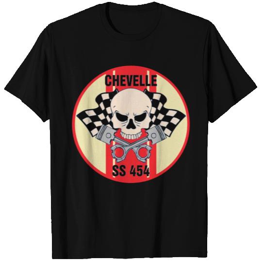 Chevelle SS454 skull & pistons T Shirts