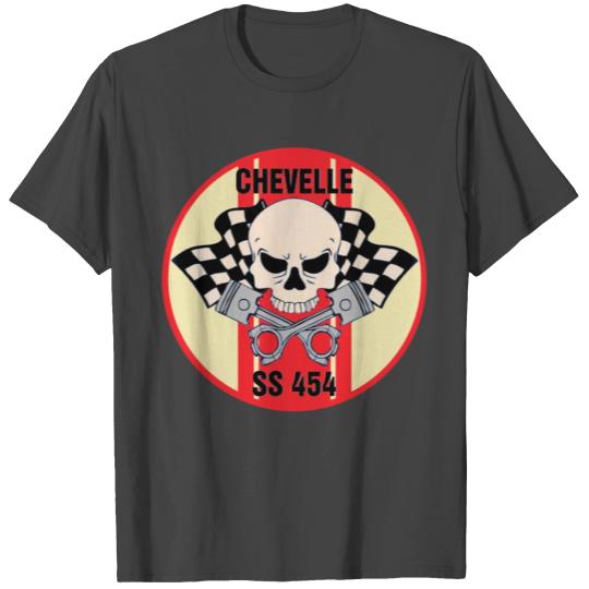 Chevelle SS454 skull & pistons T Shirts