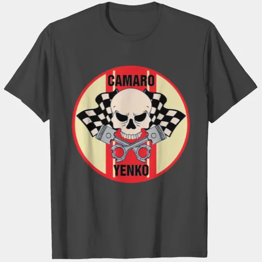 Camaro Yenko skull & pistons T Shirts