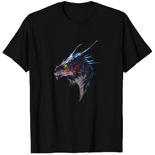 Fierce Dragon Head T Shirts