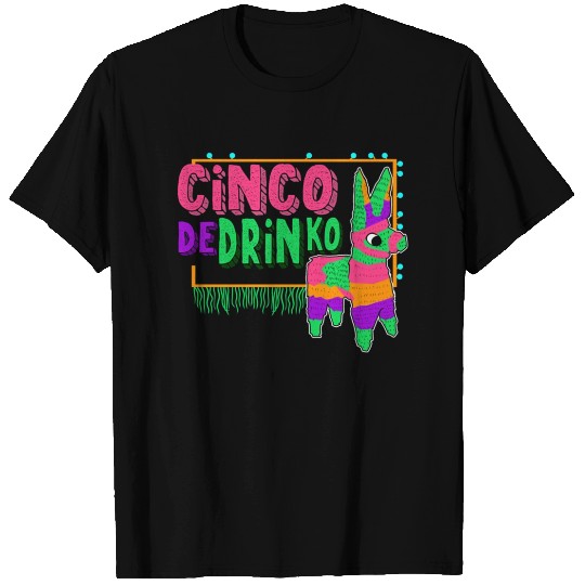 Cinco de Mayo Happy Cinco de Drinko T Shirts