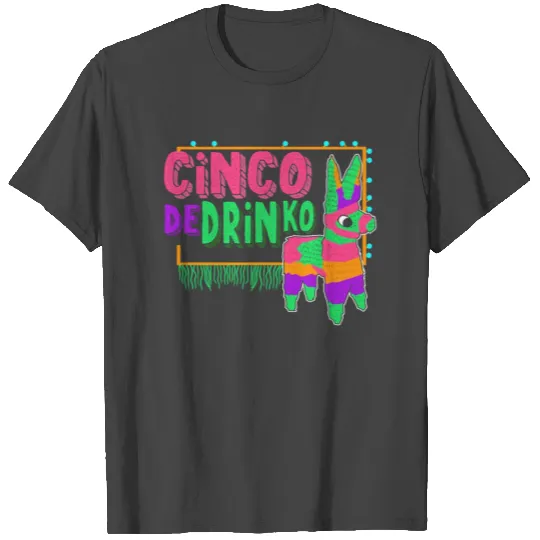 Cinco de Mayo Happy Cinco de Drinko T Shirts