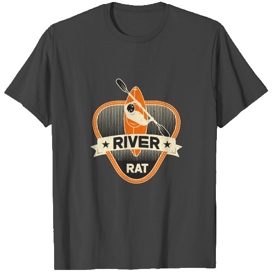 Rafting River Rat White Water Rafting Water Sports T Shirts