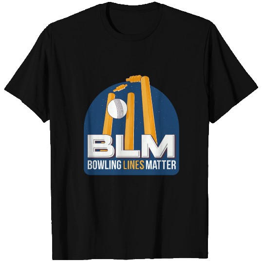 BLM Bowling Lines Matter T Shirts